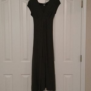 Capped sleeve Maxi dress